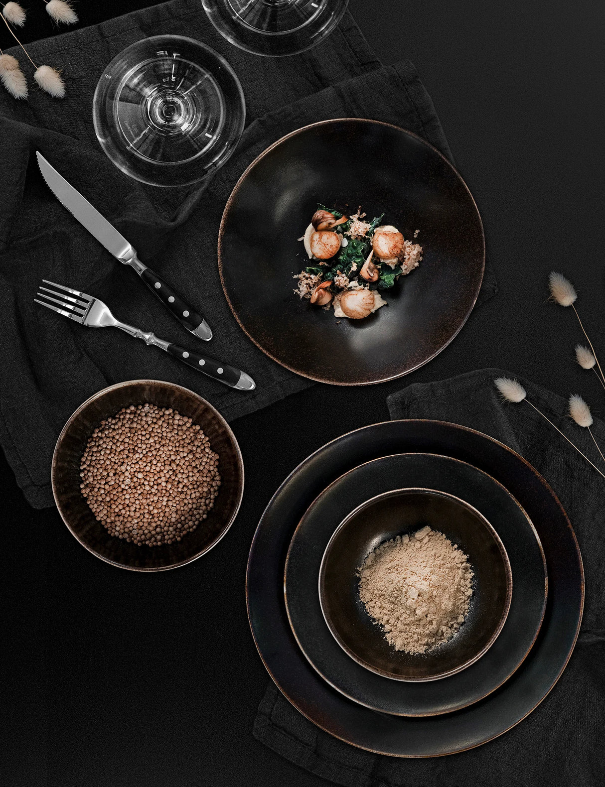 Xantia Tallrik flat Ø 28 cm Rhea 4-pack