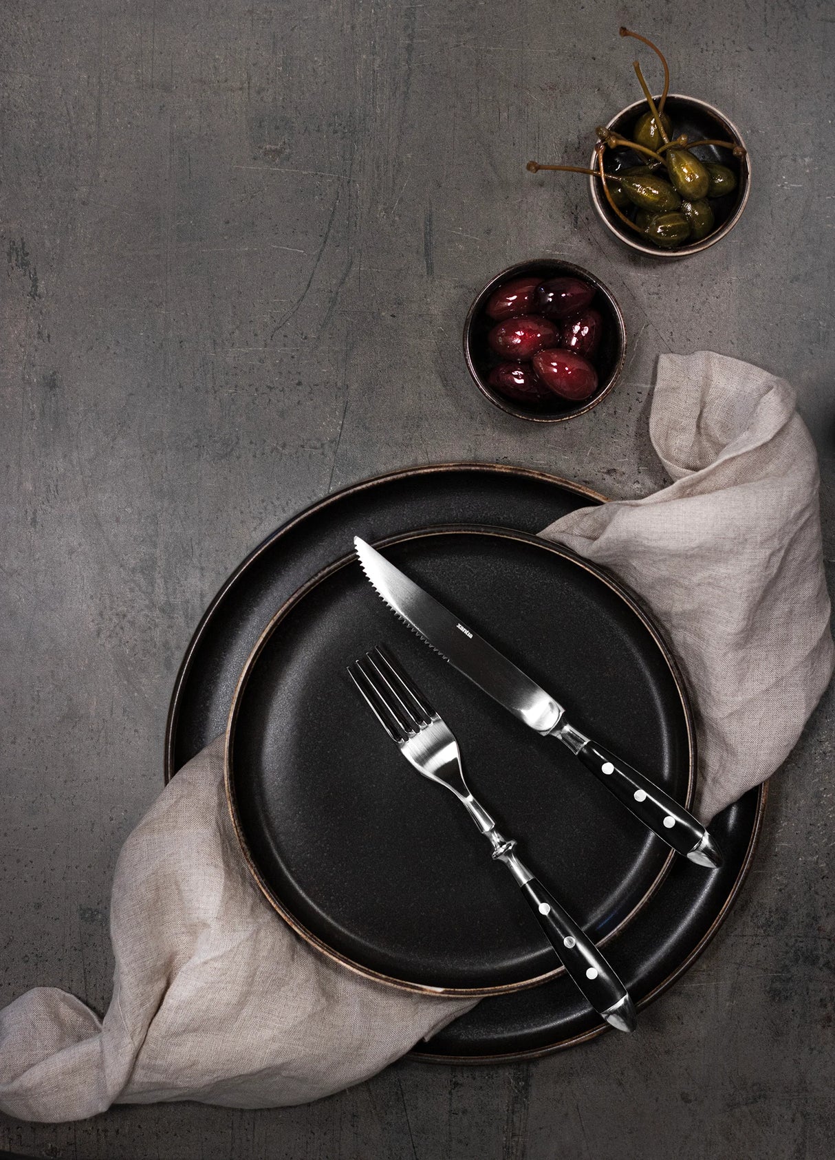 Xantia Tallrik flat Ø 27 cm Rhea, med kant 4-pack