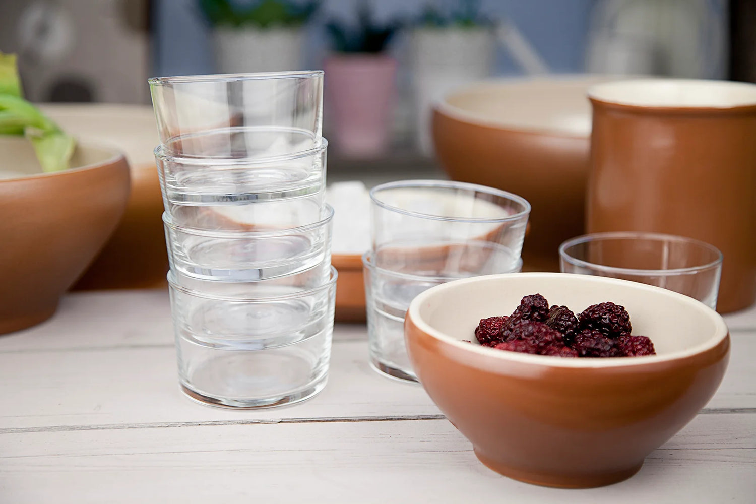 Xantia Skål Ø 15 cm Provence Brun/Beige 60 cl