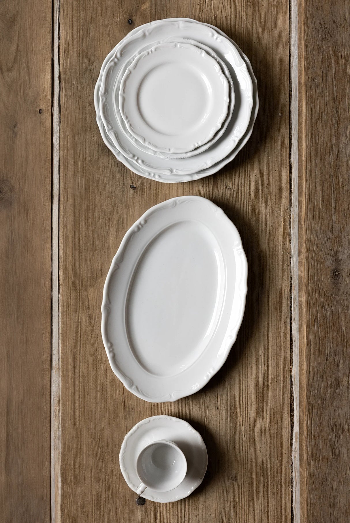 Exxent Tallrik flat 33x22,5 cm Maria Teresa