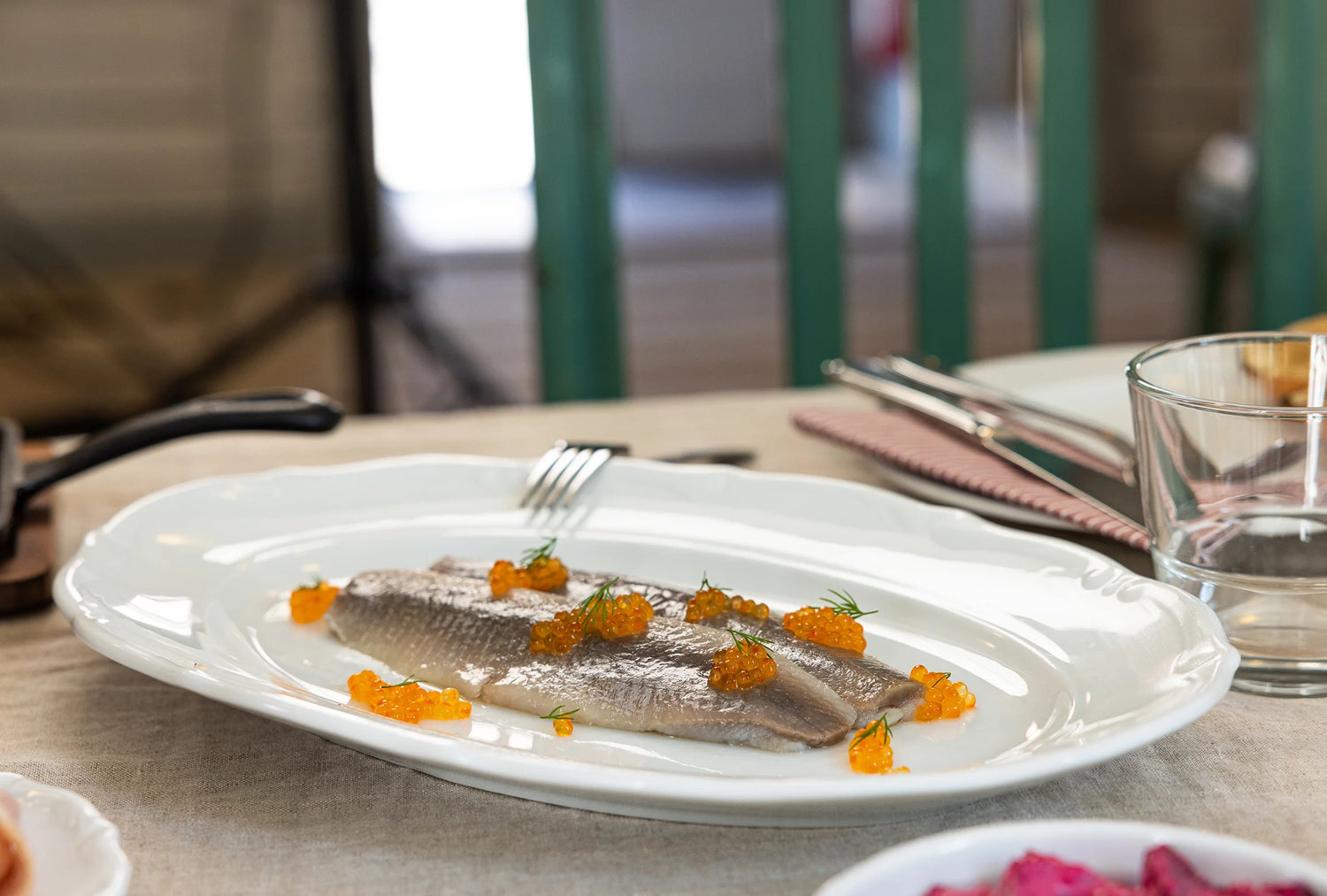 Exxent Tallrik flat 33x22,5 cm Maria Teresa