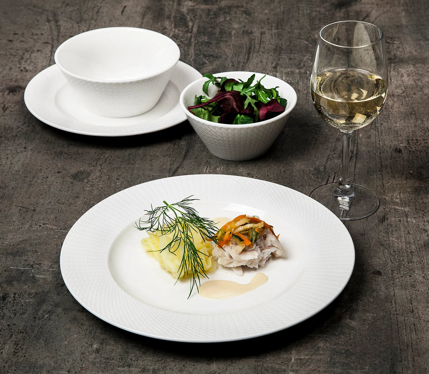 Exxent Tallrik flat Ø 22,5 cm Victoria