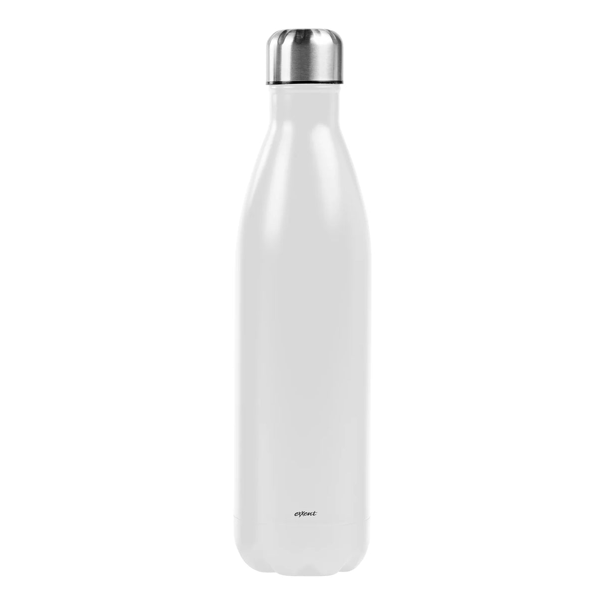 Exxent Ståltermos flaska 0,75 L, vit