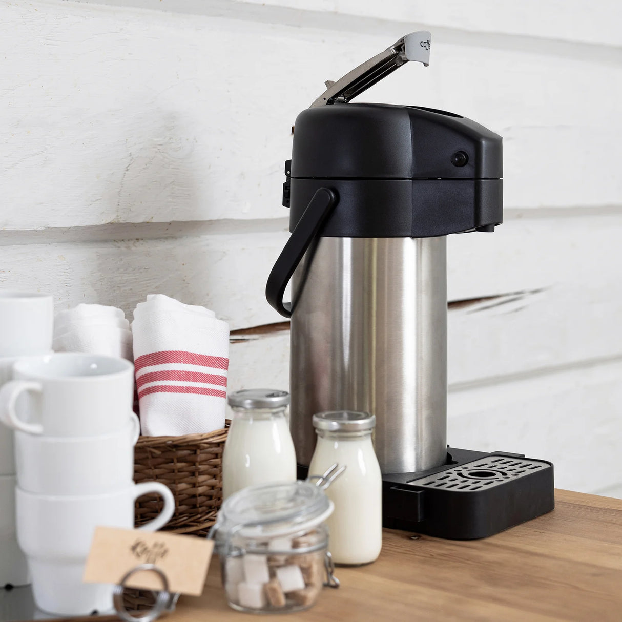 Exxent Pumptermos 3,0 L med hävarm