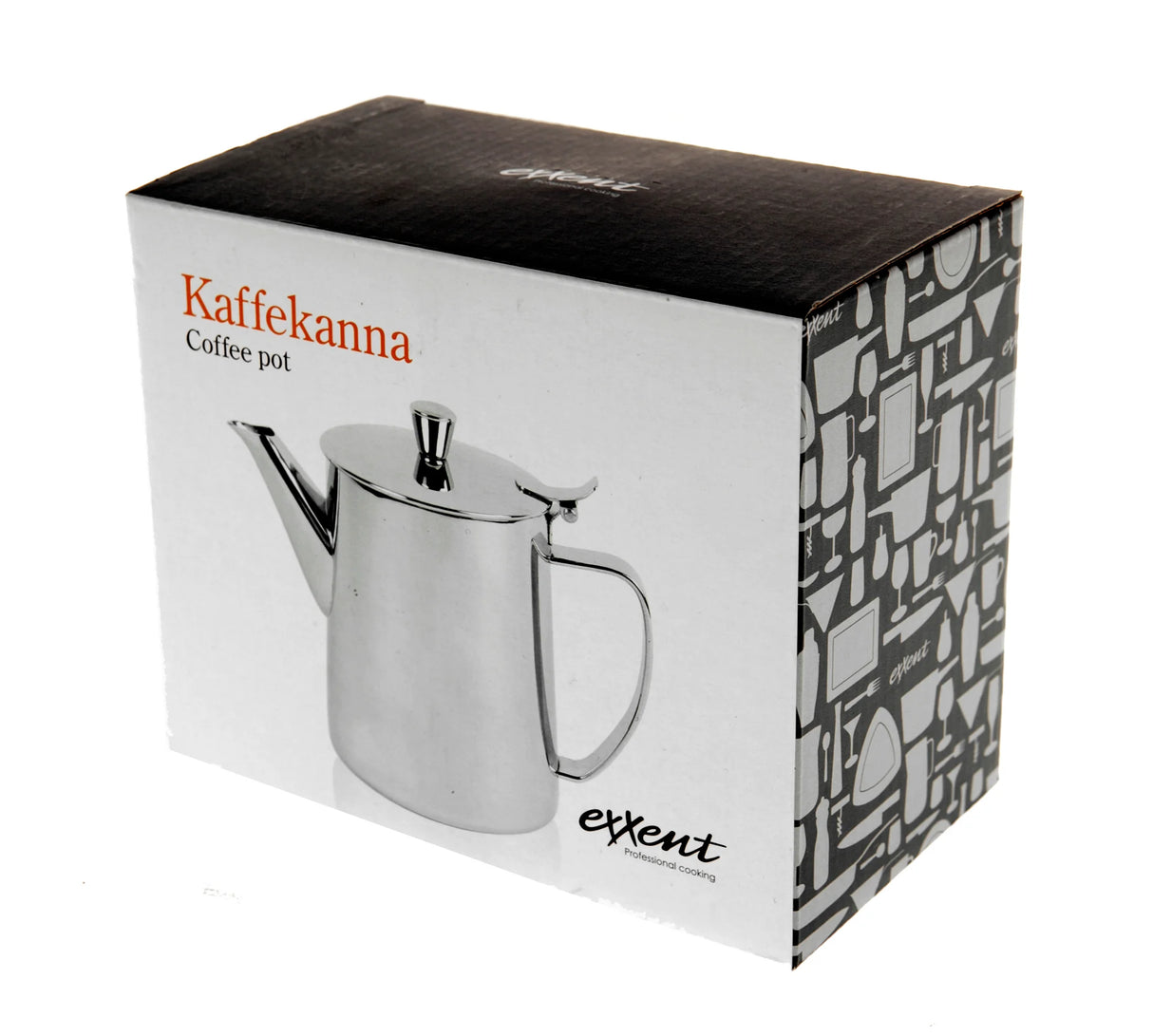 Exxent Kaffekanna 0,6 L, med lång pip