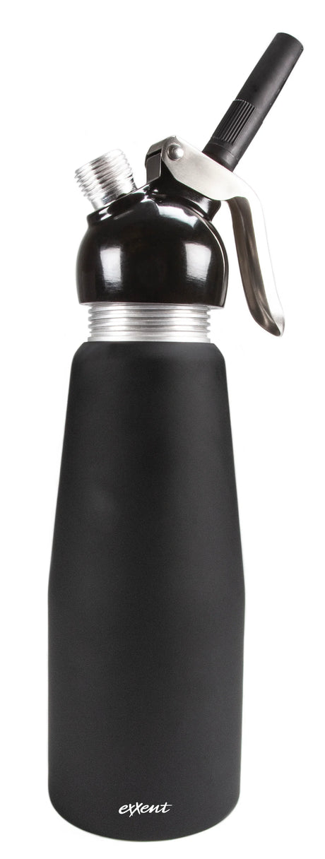 Exxent Gräddsifon 0,5 L Svart