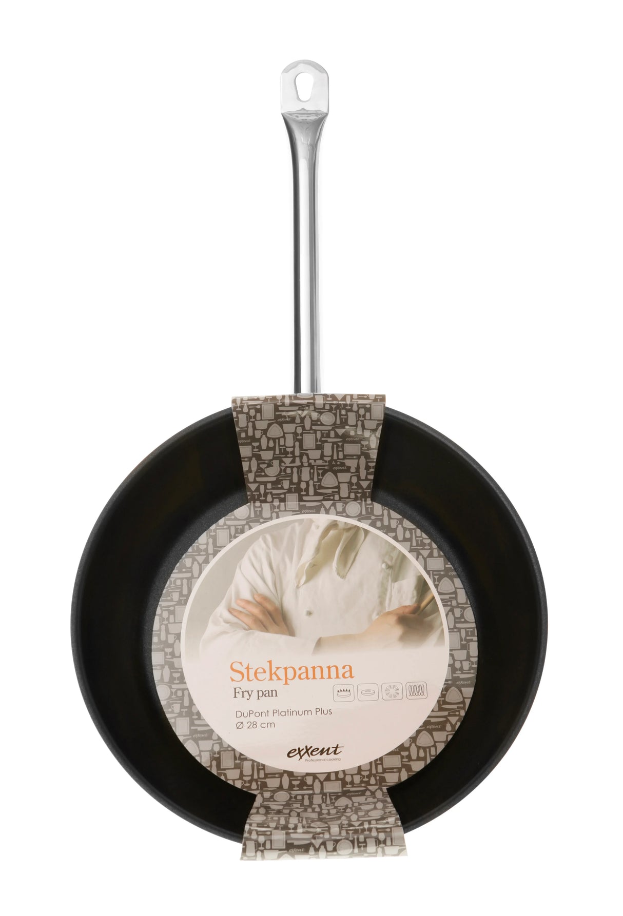 Exxent Stekpanna Ø 28 cm 3,1 L