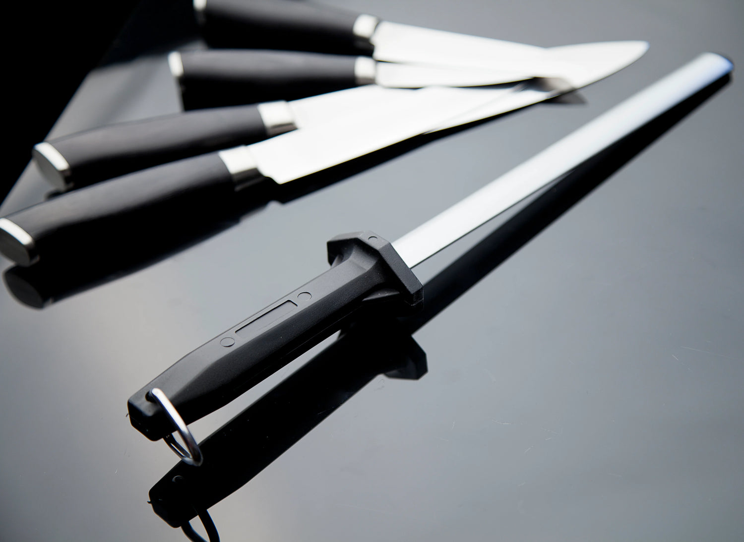 Exxent Skärpstål 25,5 cm, skaft