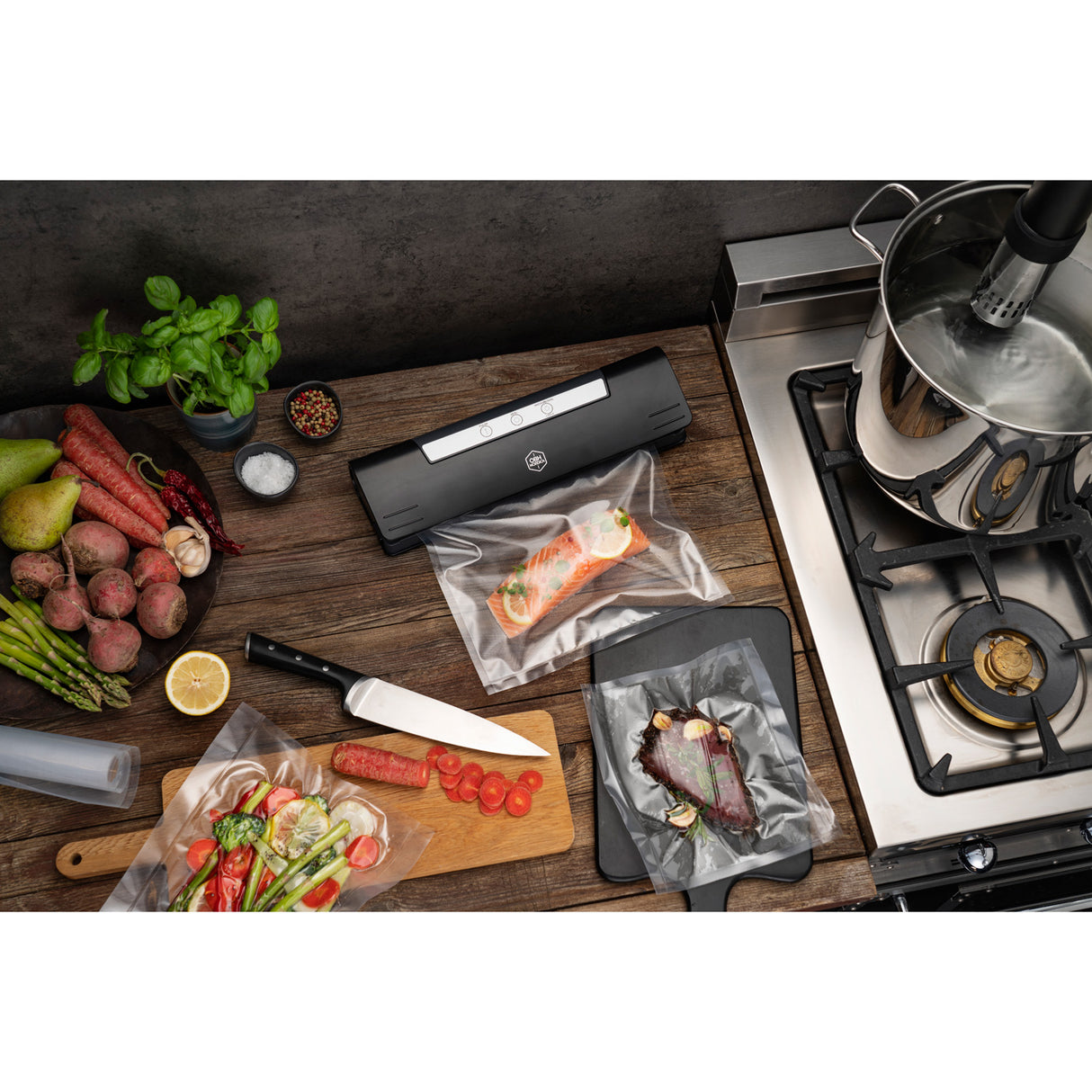 OBH Nordica Vakuumförpackare Compact Fresh 7943