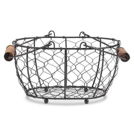 Exxent Korg 20x15 cm Trähandtag