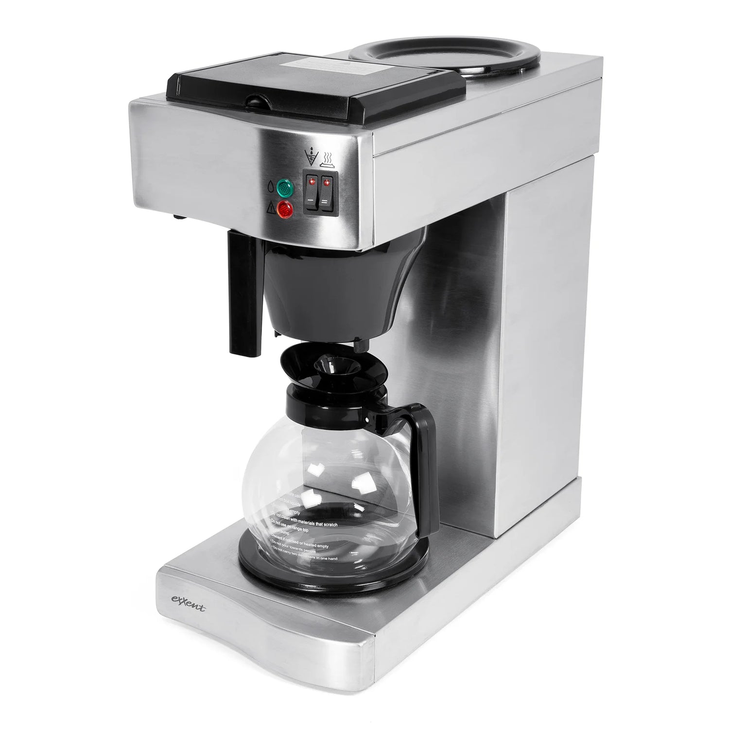 Exxent Kaffebryggare manuell påfyllning