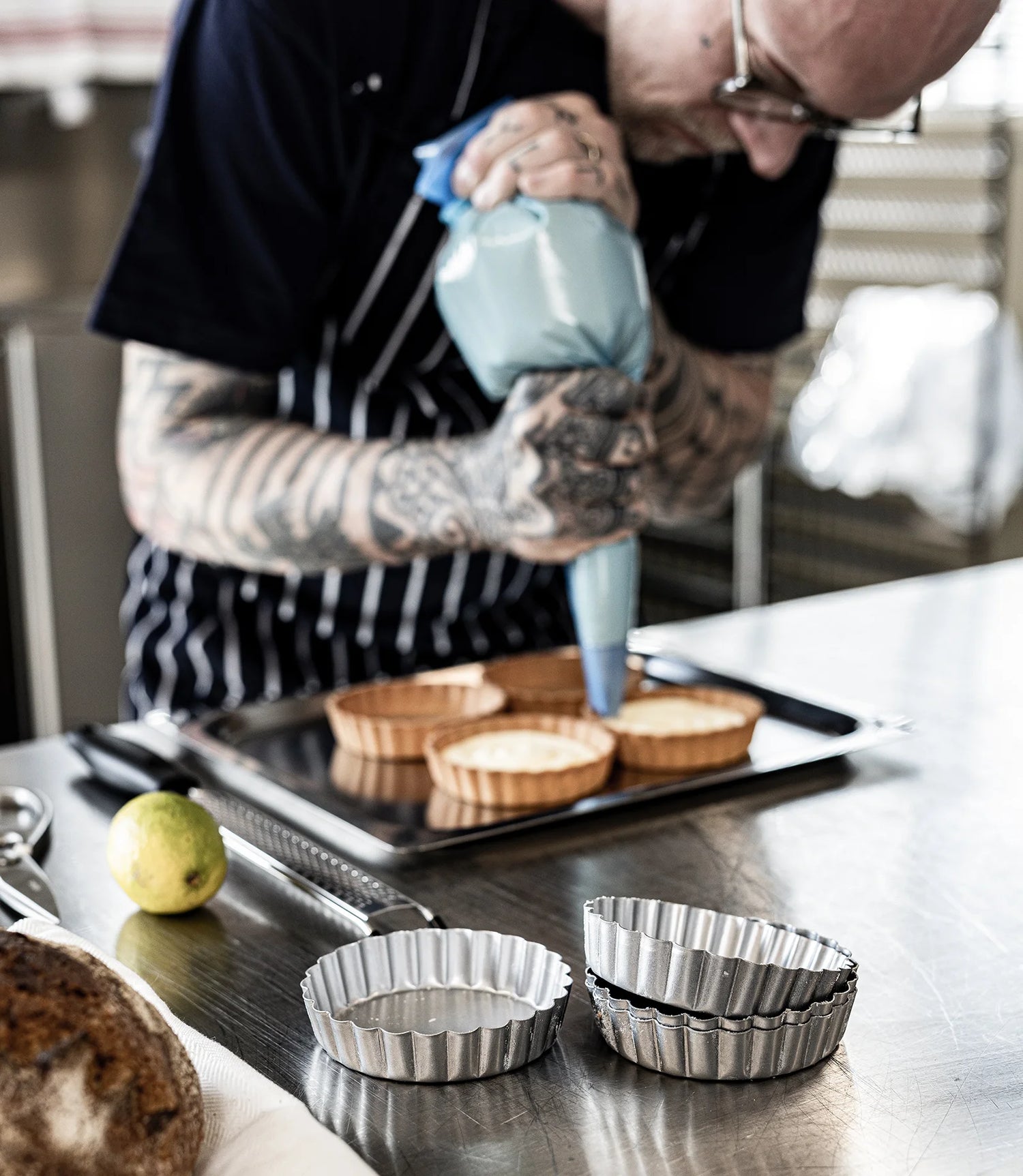 Exxent Pajformset Ø 10 cm, 4 st