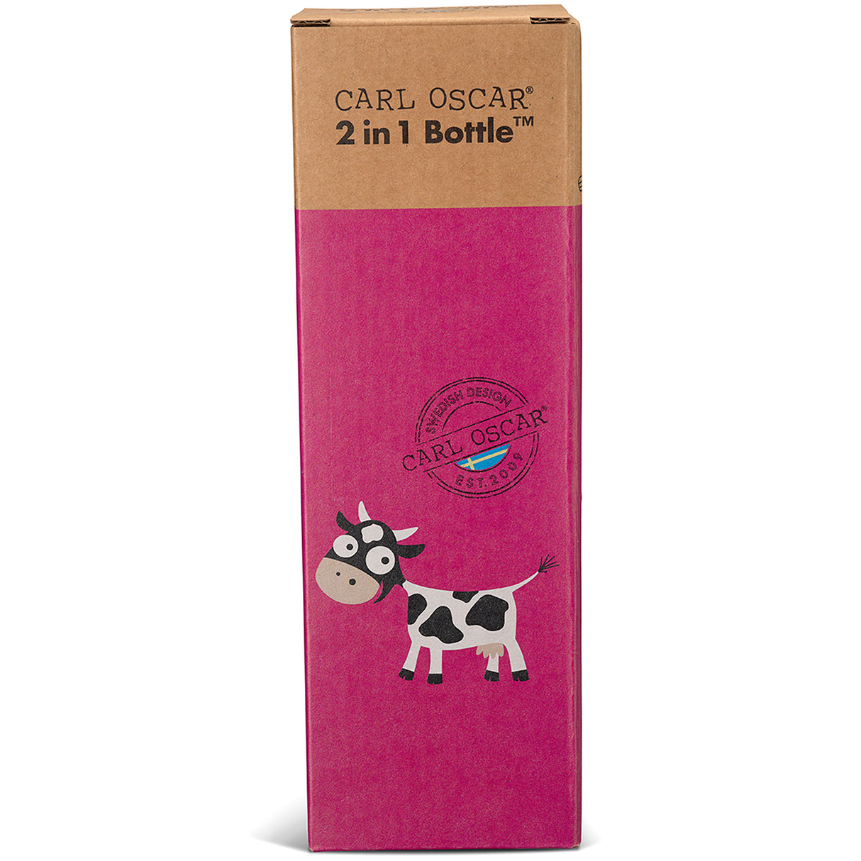 Carl Oscar Barnflaska 2 i 1 0,3 + 0,15L Cerise
