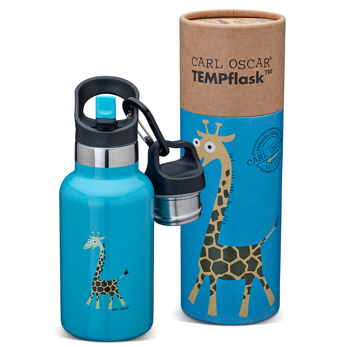 Carl Oscar TEMPflaska 0,35L Turkos