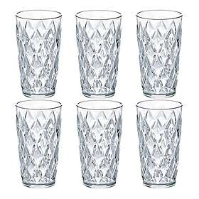Koziol Crystal L Dricksglas 45 cl Crystal Clear 6-pack