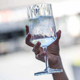 Koziol Club No. 4 Vinglas Plast 300 ml Crystal Clear 2-pack