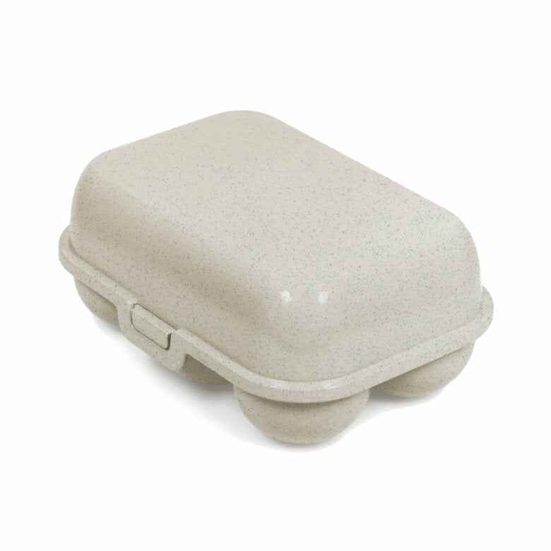 Koziol Eggs To Go Mini Äggkartong för 6 ägg Beige