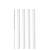 Leonardo Ciao Sugrör Glas 15cm 4-pack inkl Borste