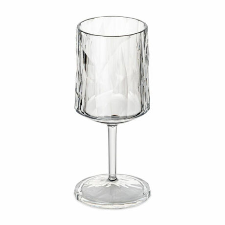 Koziol Club No. 21 Vinglas Plast 250 ml Crystal Clear 2-pack