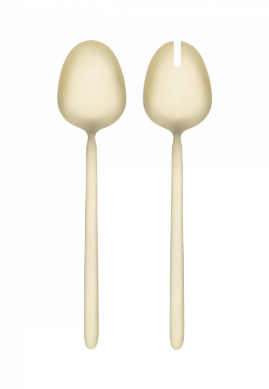 Blomus Stella Salladsbestick 28 cm Champagne