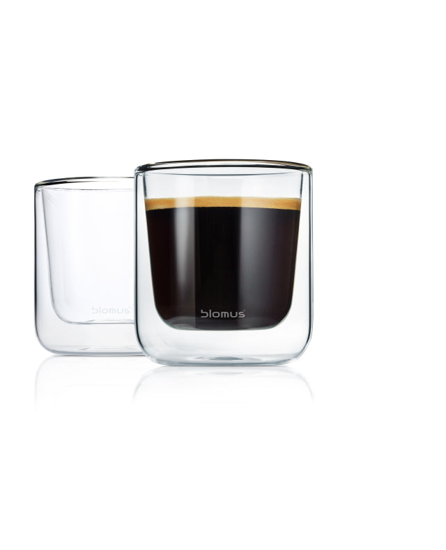 Blomus Nero Kaffeglas 200 ml 2 pack