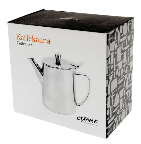 Exxent Kaffekanna 1,0 L, med lång pip