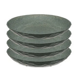 Koziol Club Tallrik 22 cm Mörkgrå 4-pack