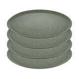 Koziol Connect Tallrik 25,5 cm Mörkgrå 4-pack