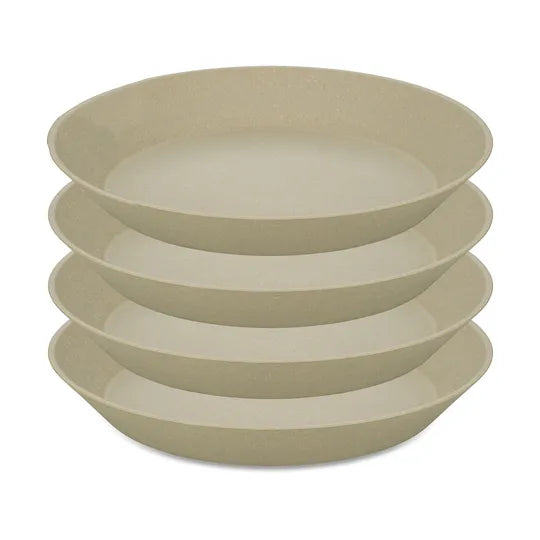 Koziol Connect Tallrik 24 cm Beige 4-pack