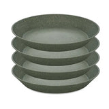 Koziol Connect Tallrik 24 cm Mörkgrå 4-pack