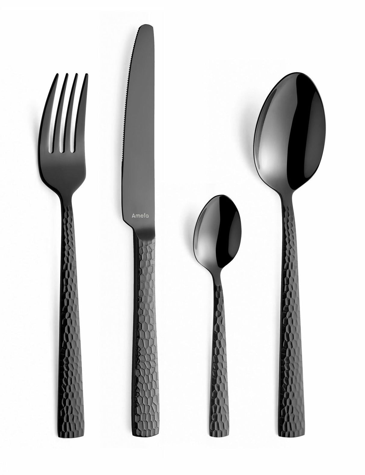 Amefa Felicity bestickset 24 dels Stainless Svart