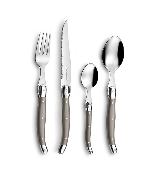Lou Laguiole Tradition Bestickset 24 dels Taupe