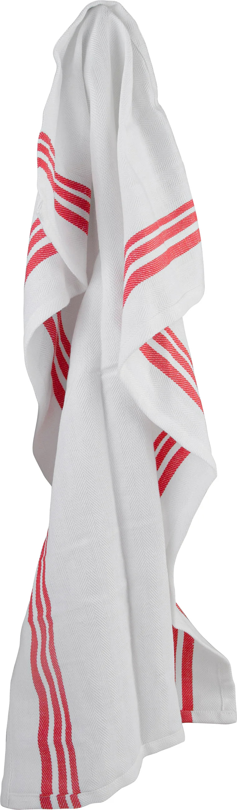 Exxent Kökshandduk med röda ränder