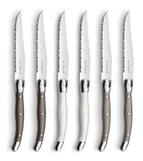 Lou Laguiole Tradition Grillknivar 6-p Mix i presentförpackning