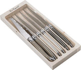 Lou Laguiole Tradition Grillknivar 6-p Mix i presentförpackning