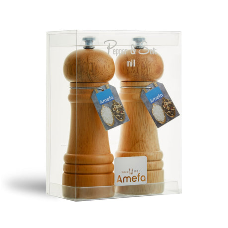 Amefa Salt & pepparkvarn Wood 2-p