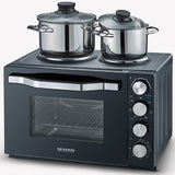 Severin Bänkspis med 2st plattor 30l 2500W TO2074