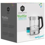 OBH Nordica Vattenkokare Venice glass kettle 1,5 l. cordless 6418