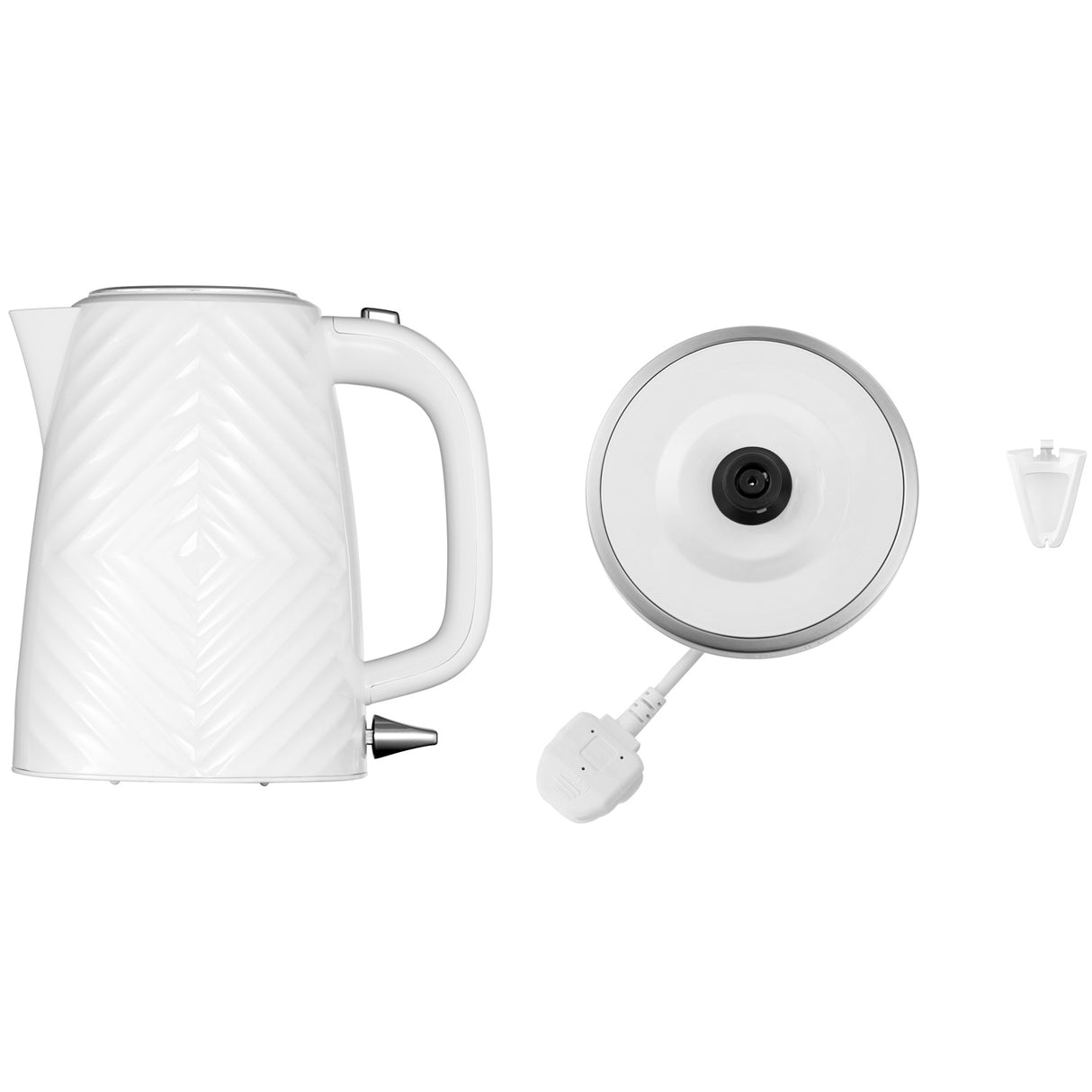 Russell Hobbs Vattenkokare Groove Kettle White 26381-70