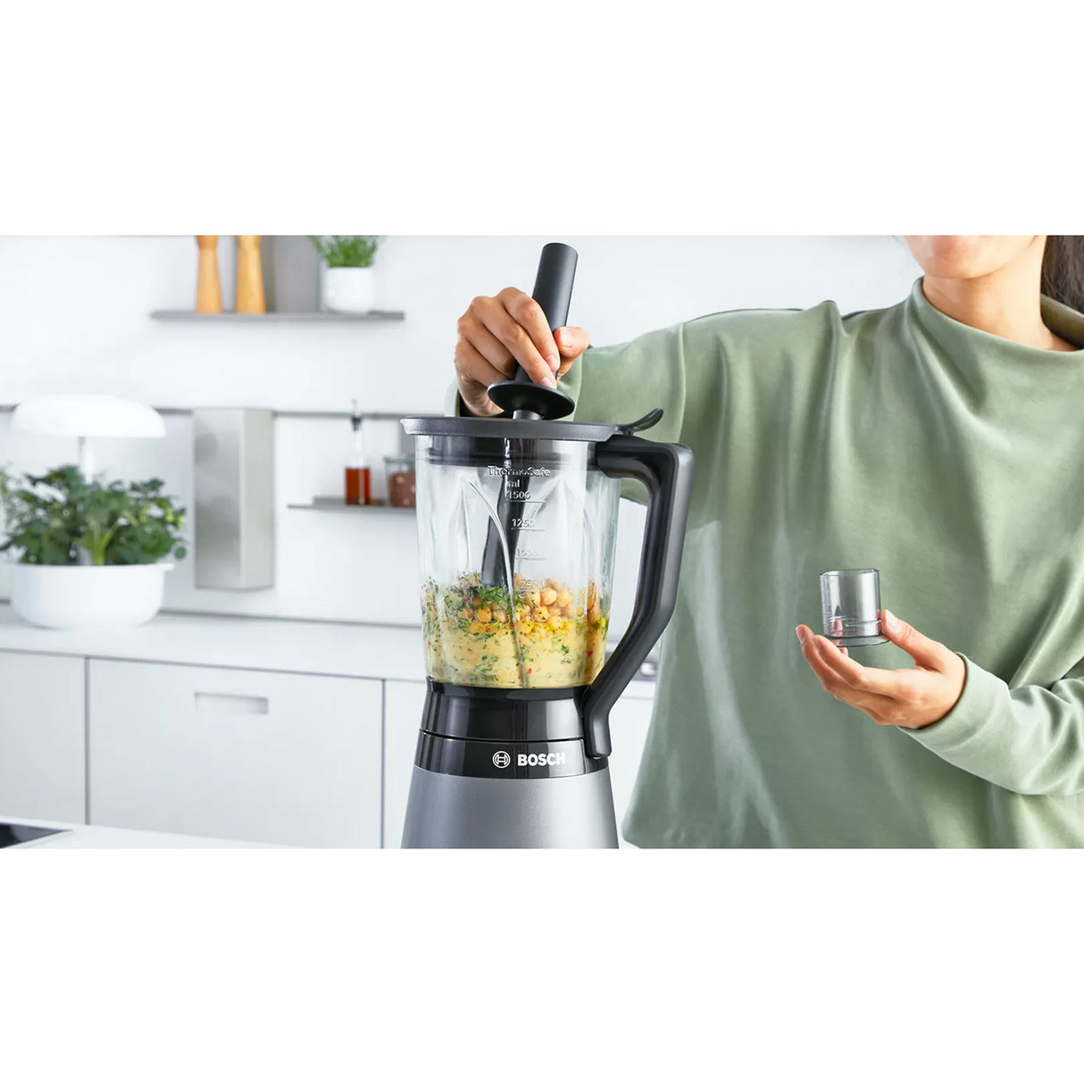 Bosch Blender 1200W Silver MMB6172S 1,5L