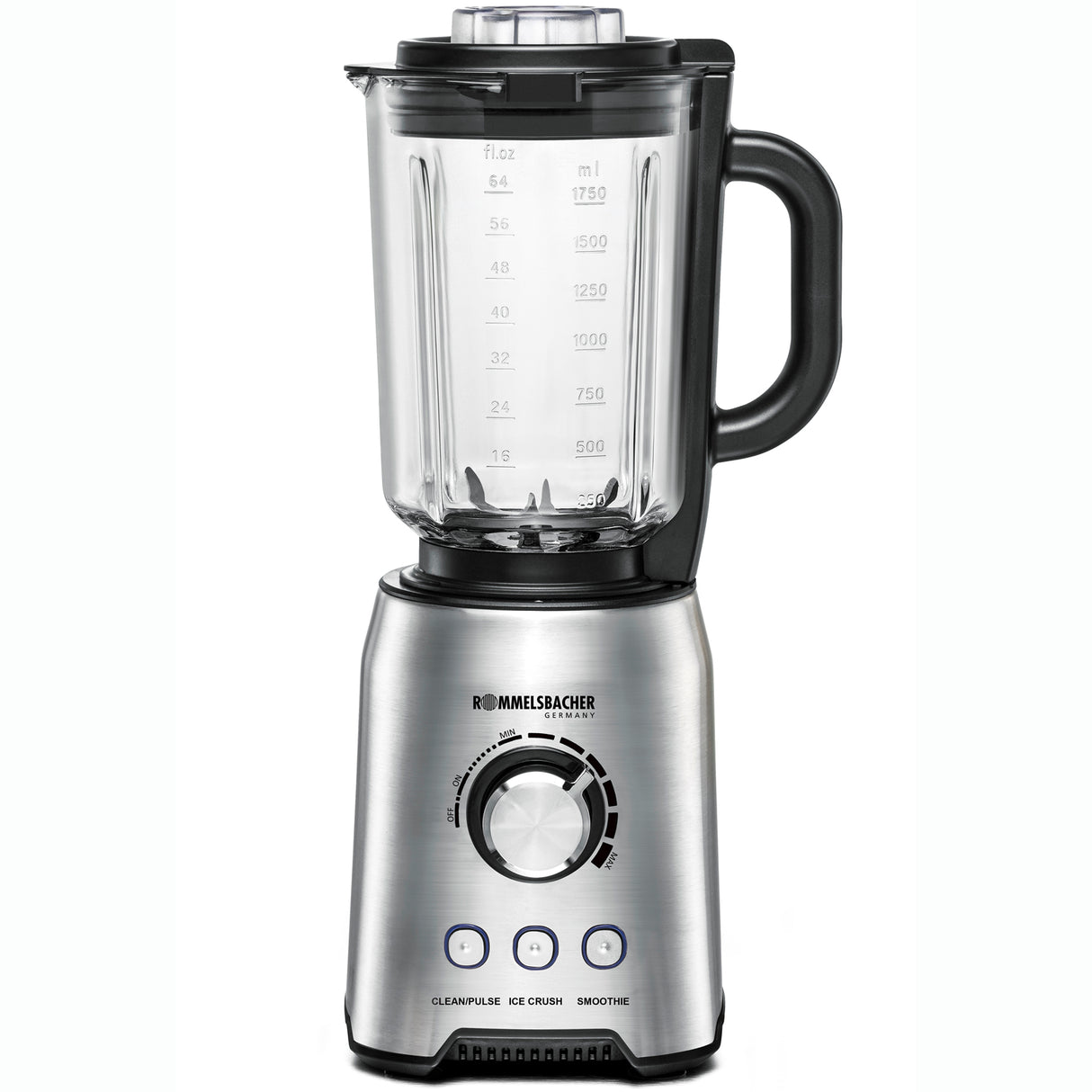 Rommelsbacher Blender MX 1250 Glaskanna 1,75l 1200W 22000RPM