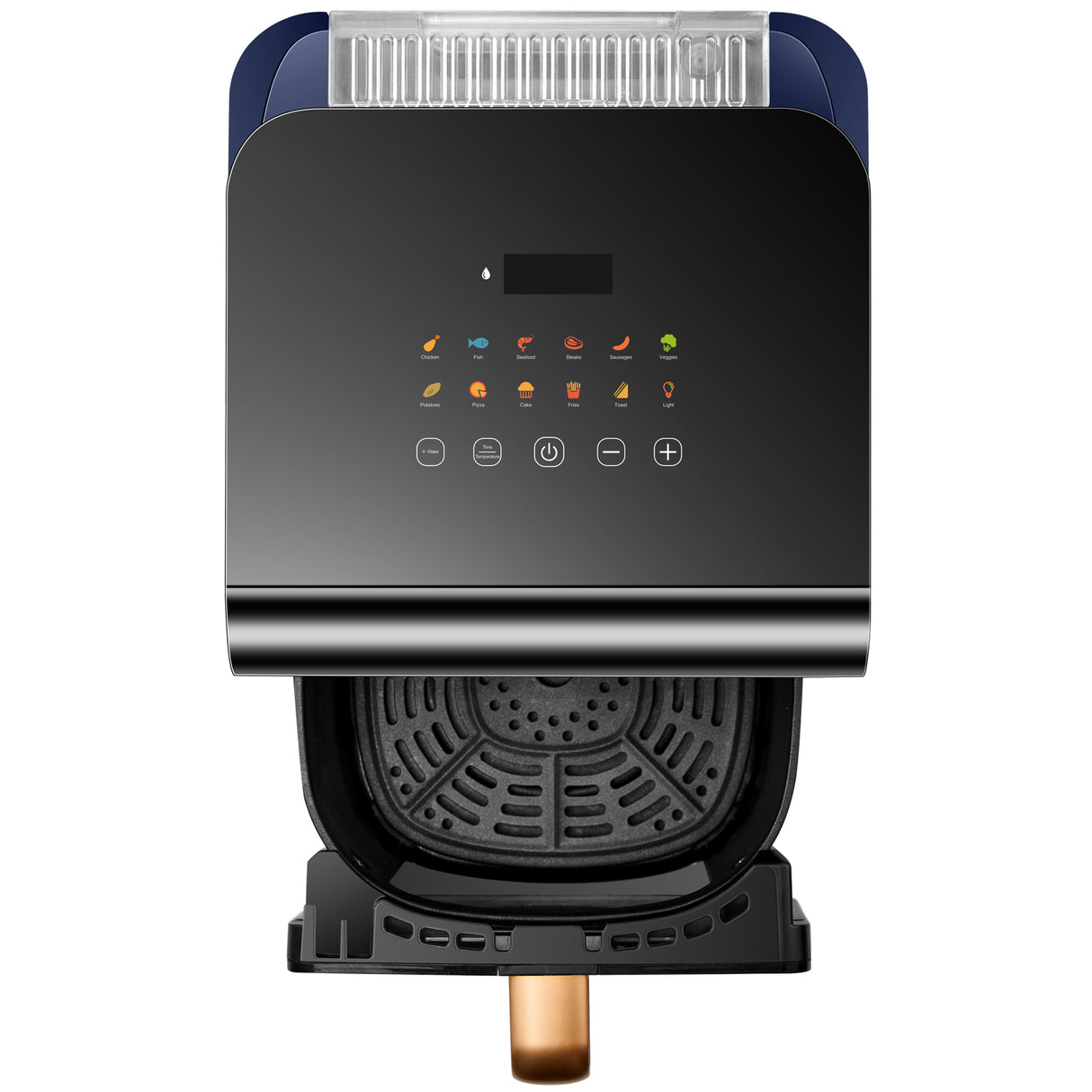 Panasonic Airfryer 6L 1450W NF-CC600AXE Dubbla element Touch, 11 program