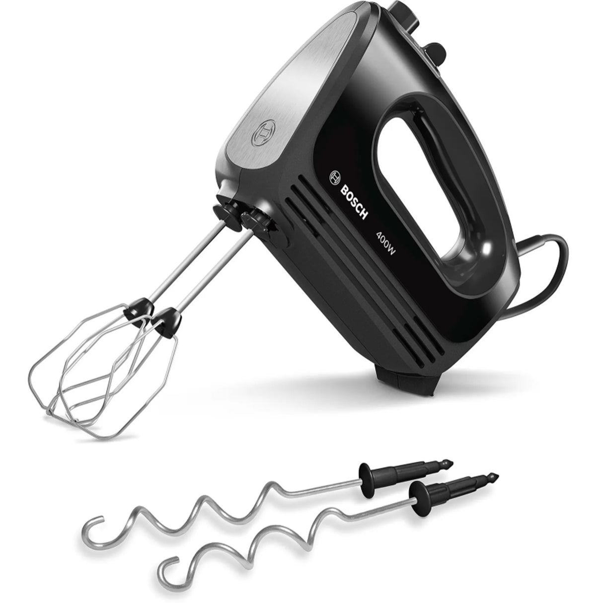 Bosch Elvisp MFQ2420B Svart 400W CleverMixx Låg vikt