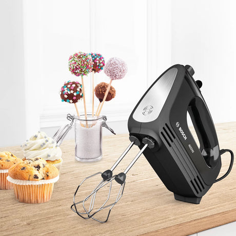 Bosch Elvisp MFQ2420B Svart 400W CleverMixx Låg vikt