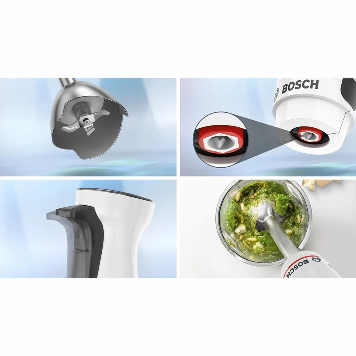 Bosch Stavmixer MSM4W410 Inkl Bägare Anti Splash tec.