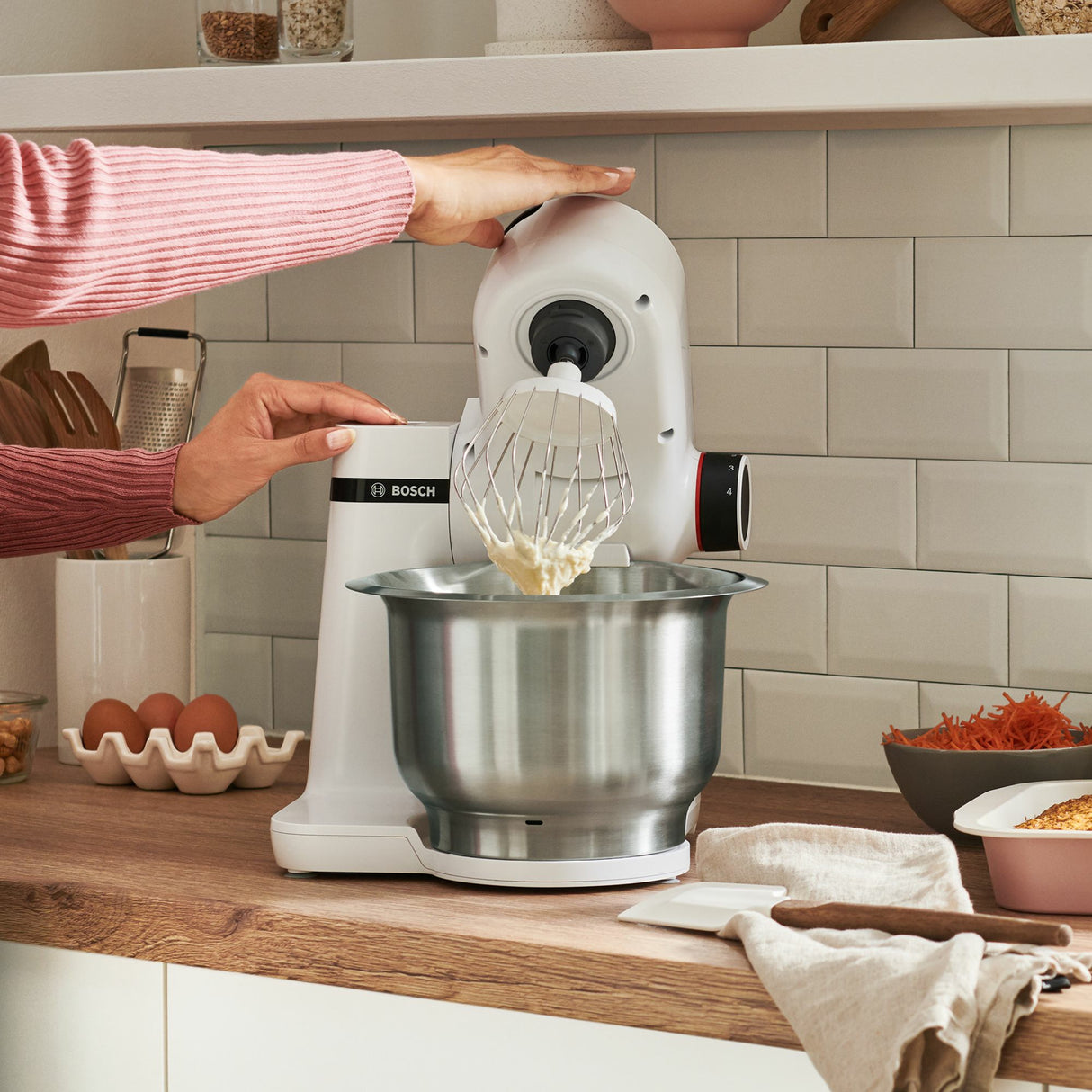 Bosch Köksmaskin MUMS2EW00 700W 3,8L Bunke