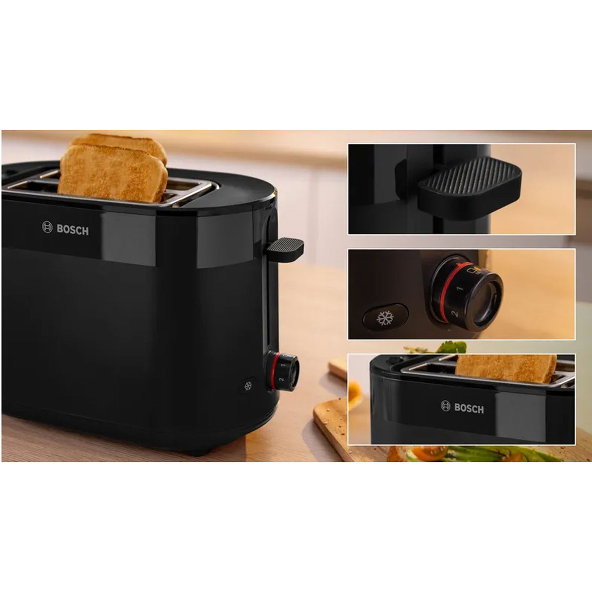 Bosch Brödrost TAT2M123 Elegant Design
