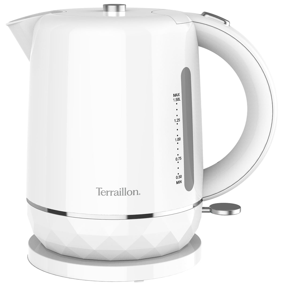 Terraillon Vattenkokare Diamond 1,5L 2200W vit