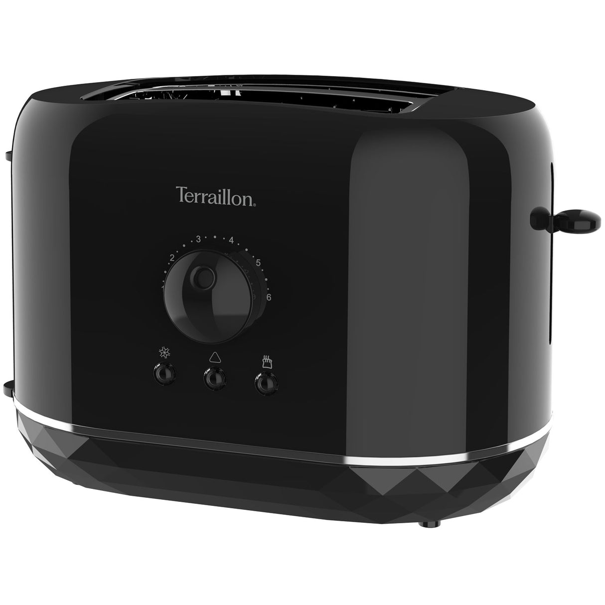 Terraillon Brödrost Diamond 2 Skivor svart