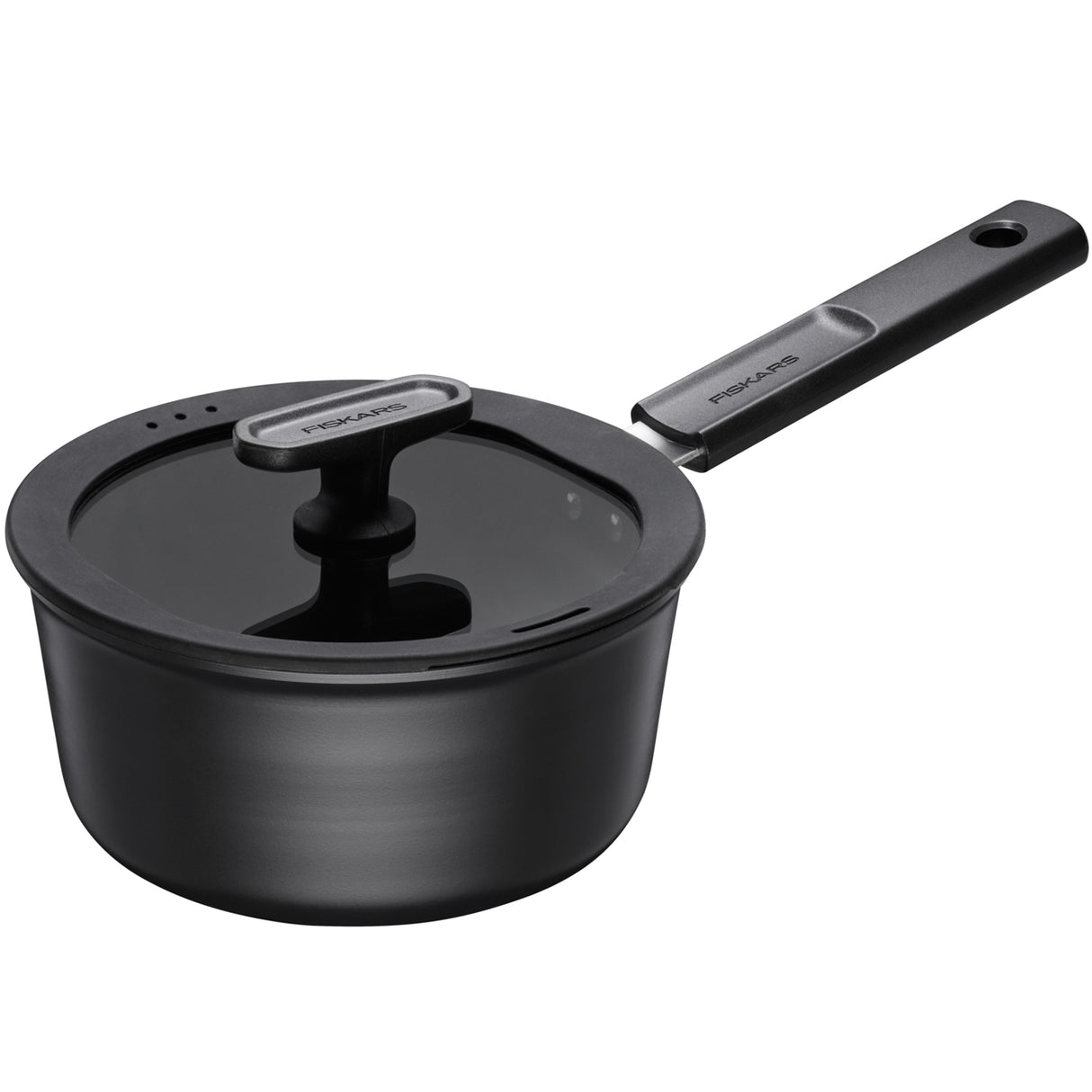 Fiskars Kastrull Hard Face 1,8 L med lock Keramisk
